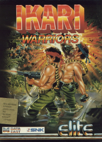 Ikari Warriors Amiga  box art